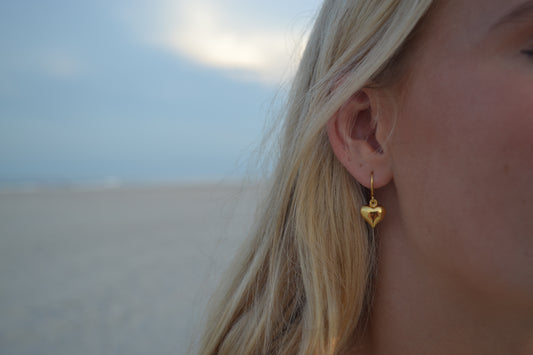 Tiny Heart Earrings